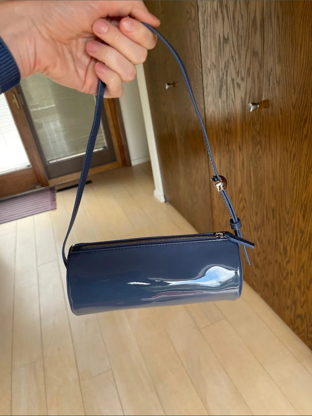 J. Crew glossy patent
